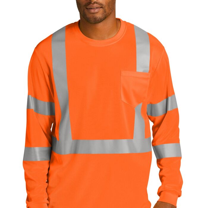 Ansi 107 Class 3 Mesh Long Sleeve Tee Thumbnail